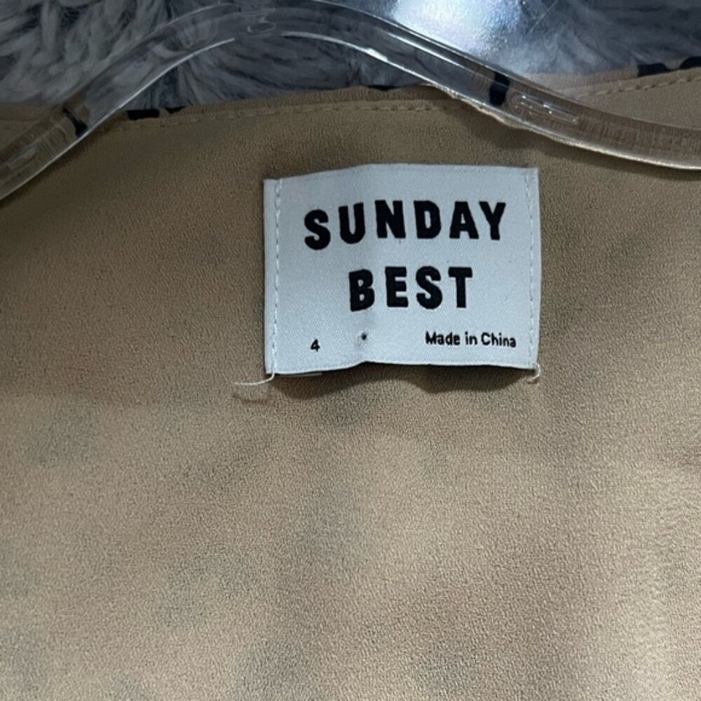 Aritzia Sunday Best Savoy Wrap Dress Size 4 - Picture 10 of 12